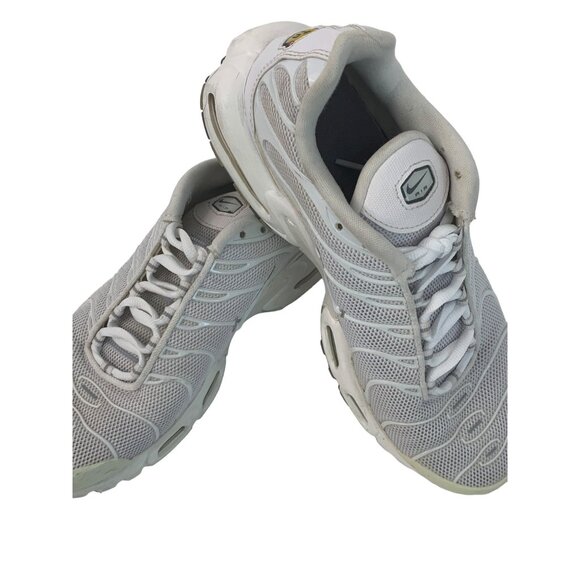 Nike Air Max Plus TN White Sneakers Mens Size 7.5 US 604133-139 7668 GUC - Picture 9 of 12